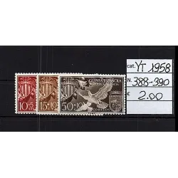 Catalogue de timbres 1958...