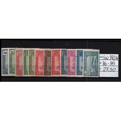 1924 stamp catalog 86-95