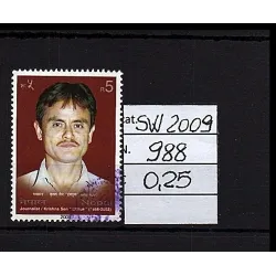 2009 francobollo catalogo 988