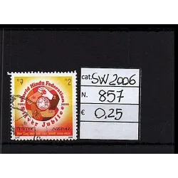 2006 francobollo catalogo 857