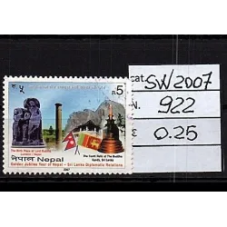2007 francobollo catalogo 922