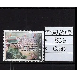 2005 francobollo catalogo 806