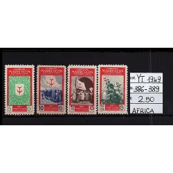 1949 stamp catalog 386-389
