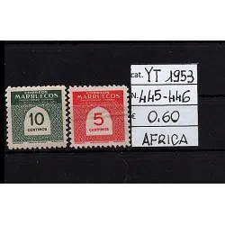 1953 stamp catalog 445-446