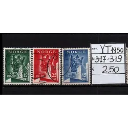 1950 stamp catalog 317-319