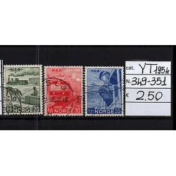 1954 stamp catalog 349-351