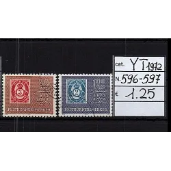 1972 stamp catalog 596-597