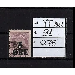 1922 francobollo catalogo 391