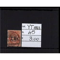 1883 francobollo catalogo 45