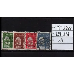 1928 stamp catalog 128-131
