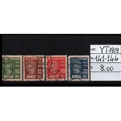 1929 stamp catalog 141-144