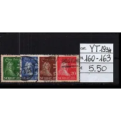 1934 stamp catalog 160-163