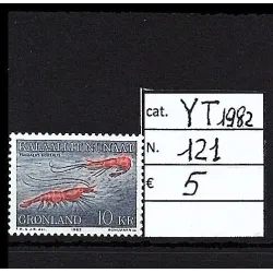 1982 francobollo catalogo 121