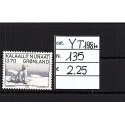 1984 francobollo catalogo 135