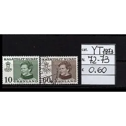 1973 stamp catalog 72-73