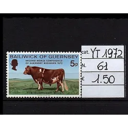 1972 francobollo catalogo 61