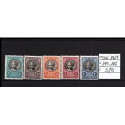 1927 stamp catalog 193-197
