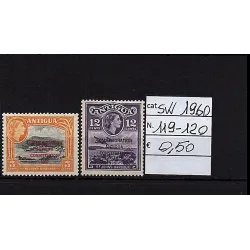 1960 stamp catalog 119-120