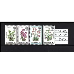 1972 stamp catalog 55-58