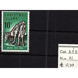 1965 francobollo catalogo 21