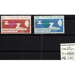 1965 catalog stamp 49/50