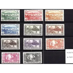 Briefmarkenkatalog 1957 84/94