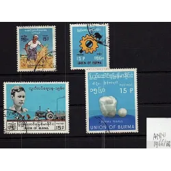 1966 catalog stamp 194/197