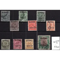 Catalogue de timbres 1937 1/9