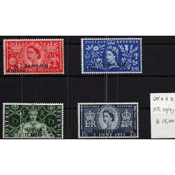 Briefmarkenkatalog 1953 90/93
