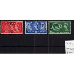 1957 catalog stamp 113/115