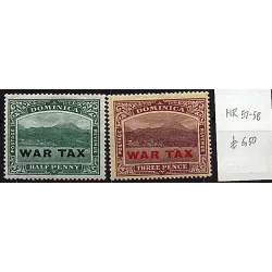 Briefmarkenkatalog 1918 57/58