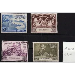 1949 stamp catalog 114/117