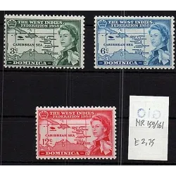 1967 stamp catalog 159/161