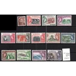 1954 stamp catalog 140-155