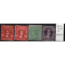 1863 catálogo de sellos 40-45