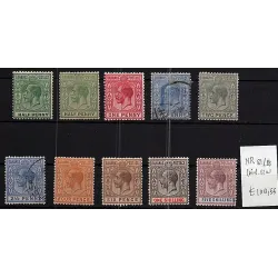 Catálogo de sellos 1916 81/88