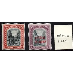 Briefmarkenkatalog 1916 52/53