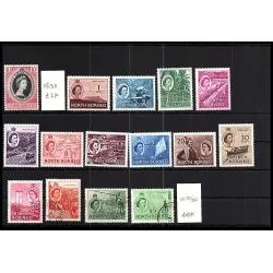 1954 stamp catalog 372/385