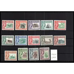 1961 catalog stamp 391/405