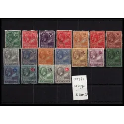 Briefmarkenkatalog 1921 62/80