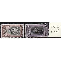 1951 stamp catalog 118/119