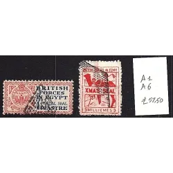 Catálogo de sellos 1933 A1-A6