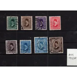 1931/34 lote de sellos 148/158