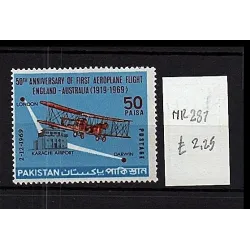 1969 francobollo catalogo 287