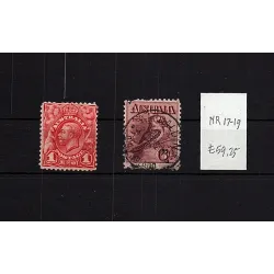 Briefmarkenkatalog 1913 17-19