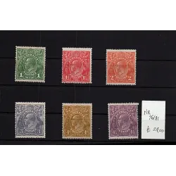 Briefmarkenkatalog 1926 76/81