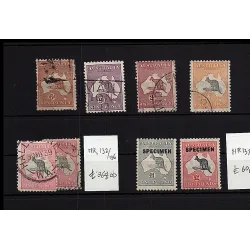 1931 stamp catalog 132/136