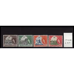 Briefmarkenkatalog 1954 43/46