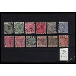 Briefmarkenkatalog 1882 89-102
