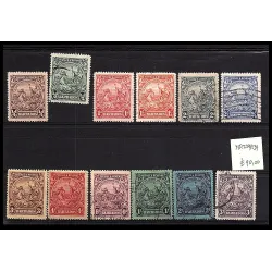 1925 stamp catalog 229/239